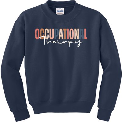 Occupational Therapy Ot Therapist Kids Sweatshirt