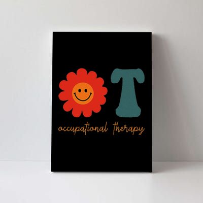 Occupational Therapy Ot Therapist Ot Month Groovy Retro Canvas