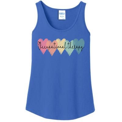 Occupational Therapy Ot Therapist Month Anniversary Great Gift Ladies Essential Tank