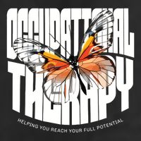 Occupational Therapy 7 Panel Mesh Trucker Snapback Hat