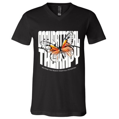 Occupational Therapy V-Neck T-Shirt