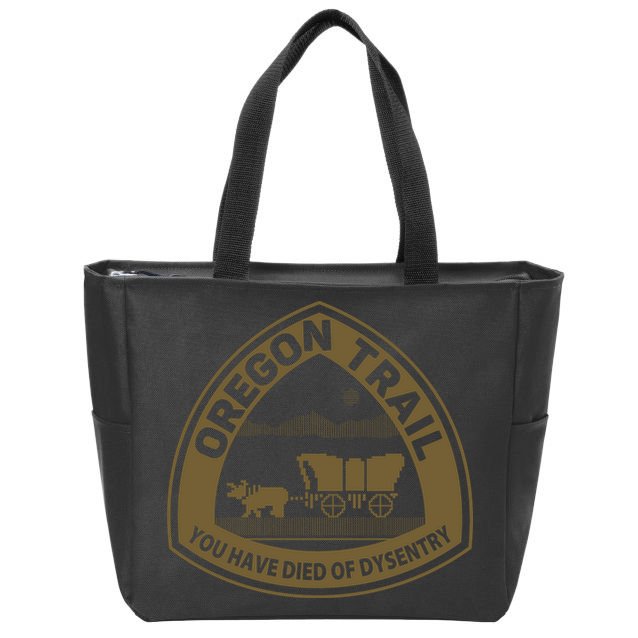 Oregon Trail Zip Tote Bag