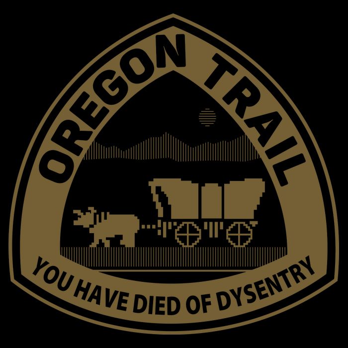 Oregon Trail Zip Tote Bag