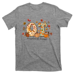 Occupational Therapy Ot Autumn Fall Special Education OTA T-Shirt