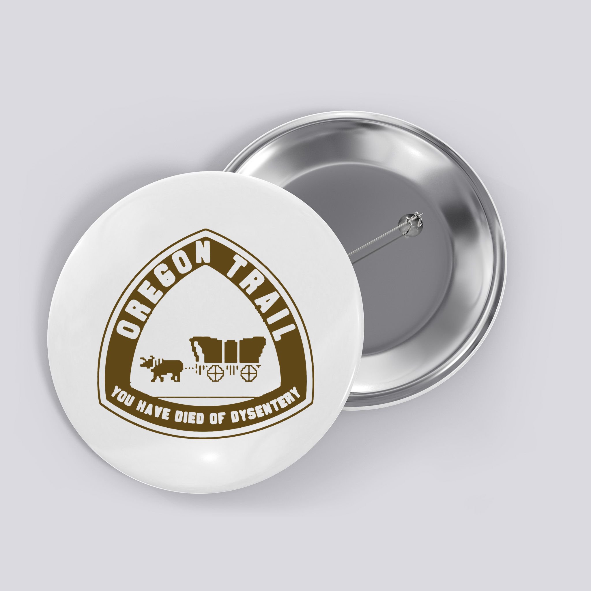 Oregon Trail Button