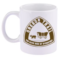 Oregon Trail 11oz C Handle Ceramic Mug