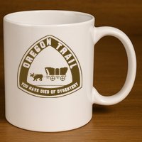 Oregon Trail 11oz C Handle Ceramic Mug