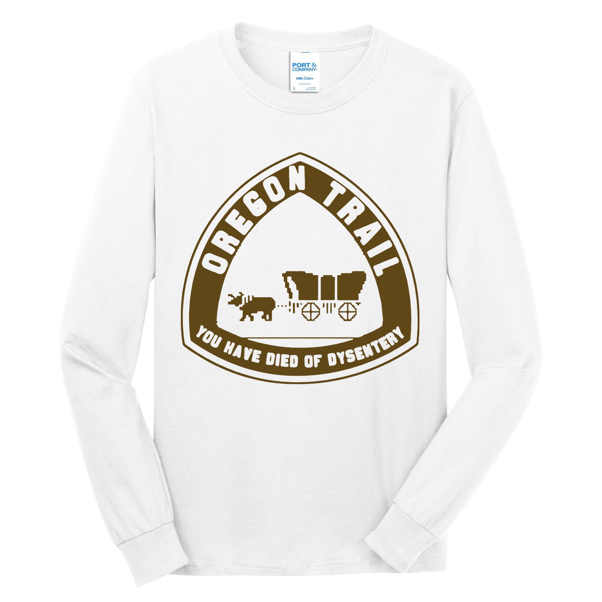 Oregon Trail Tall Long Sleeve T-Shirt