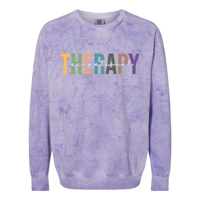 Occupational Therapy Colorblast Crewneck Sweatshirt