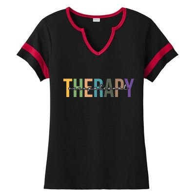 Occupational Therapy Ladies Halftime Notch Neck Tee