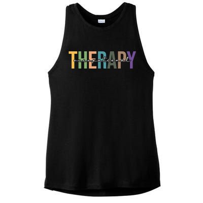 Occupational Therapy Ladies PosiCharge Tri-Blend Wicking Tank