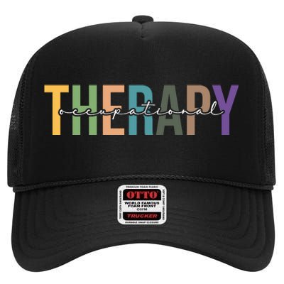 Occupational Therapy High Crown Mesh Back Trucker Hat