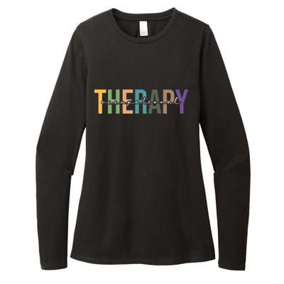 Occupational Therapy Womens CVC Long Sleeve Shirt