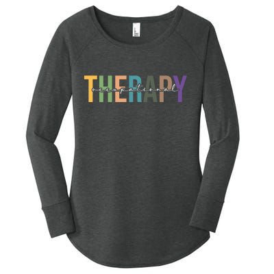 Occupational Therapy Women's Perfect Tri Tunic Long Sleeve Shirt