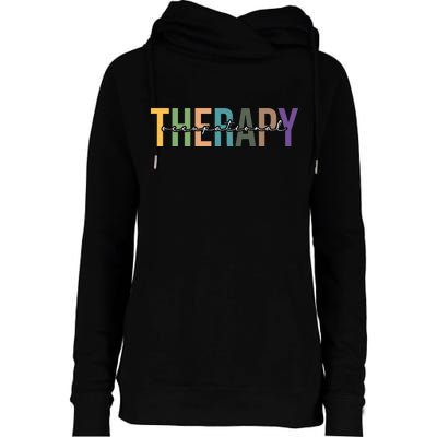 Occupational Therapy Womens Funnel Neck Pullover Hood