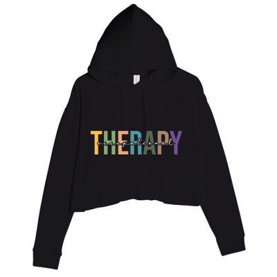 Occupational Therapy Crop Fleece Hoodie