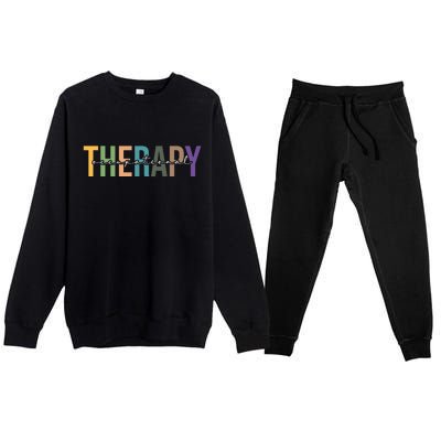 Occupational Therapy Premium Crewneck Sweatsuit Set