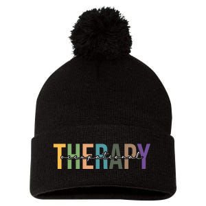 Occupational Therapy Pom Pom 12in Knit Beanie