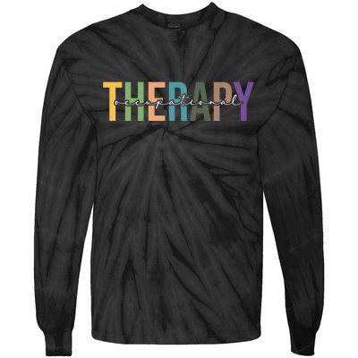 Occupational Therapy Tie-Dye Long Sleeve Shirt