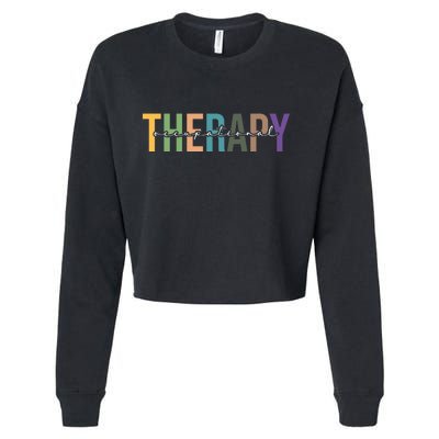 Occupational Therapy Cropped Pullover Crew