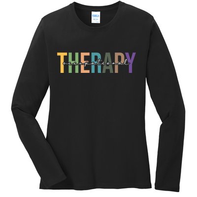 Occupational Therapy Ladies Long Sleeve Shirt