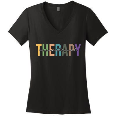 Occupational Therapy Women's V-Neck T-Shirt