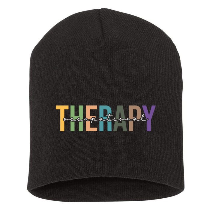 Occupational Therapy Short Acrylic Beanie