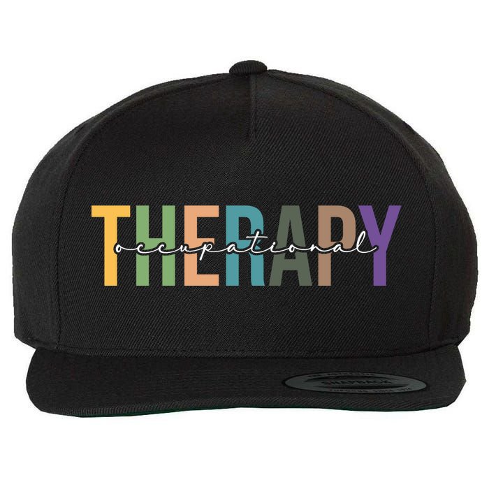 Occupational Therapy Wool Snapback Cap