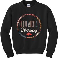 Occupational Therapy OT Therapist OT Month Groovy Kids Sweatshirt