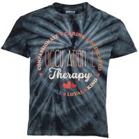 Occupational Therapy OT Therapist OT Month Groovy Kids Tie-Dye T-Shirt