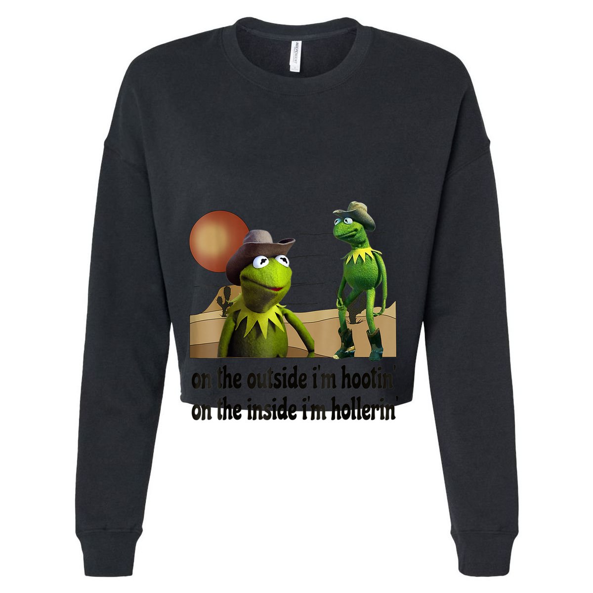 On The Outside I'm Hootin On The Inside I'm Hollerin Hoodie