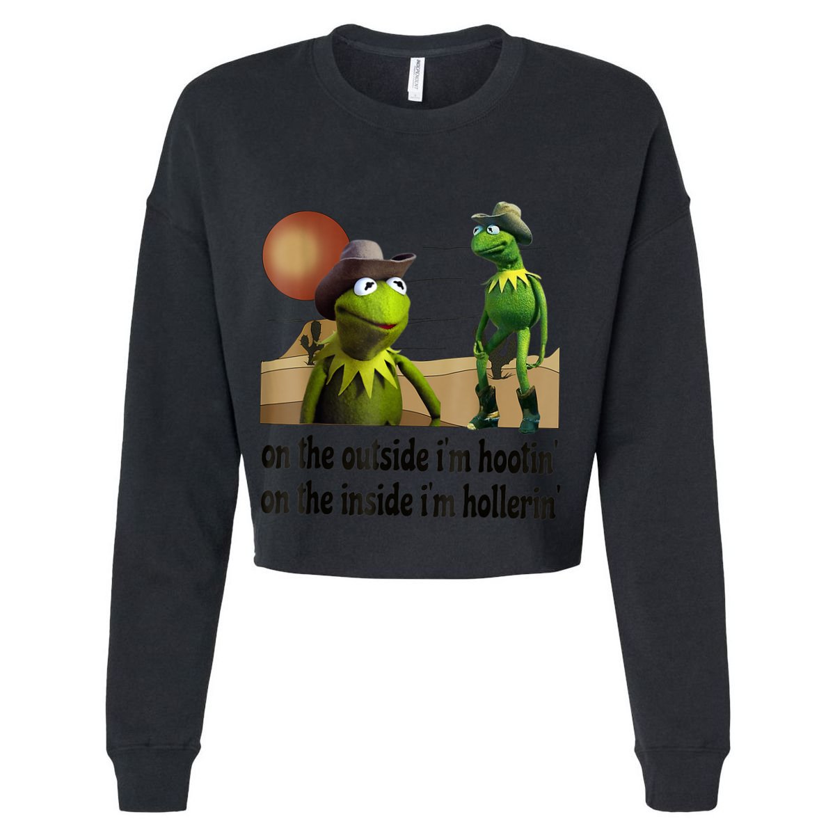 On The Outside I'm Hootin On The Inside I'm Hollerin Hoodie