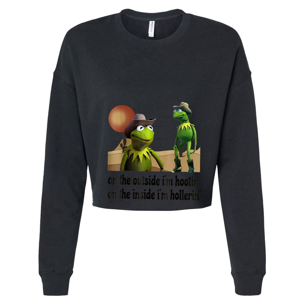 On The Outside I'm Hootin On The Inside I'm Hollerin Hoodie