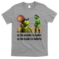 On The Outside I'm Hootin On The Inside I'm Hollerin T-Shirt
