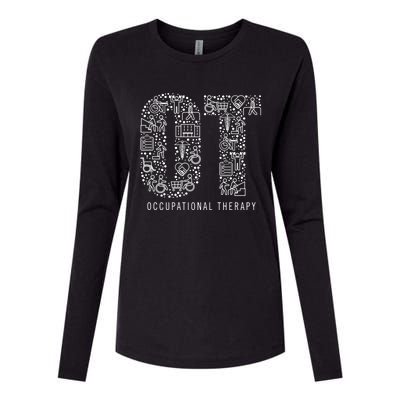 Occupational Therapy Ot Gift Occupational Therapist Gift Womens Cotton Relaxed Long Sleeve T-Shirt