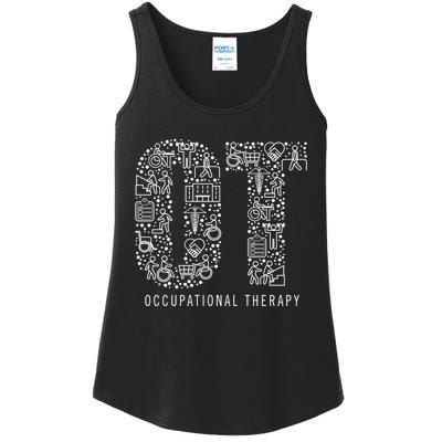 Occupational Therapy Ot Gift Occupational Therapist Gift Ladies Essential Tank