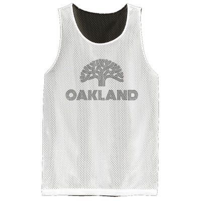 Oak Tree Outfit Souvenir Oakland Mesh Reversible Basketball Jersey Tank