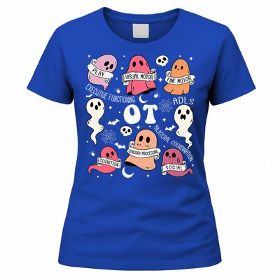 Occupational Therapy OT OTA Halloween Spooky Cute Ghosts Women's T-Shirt