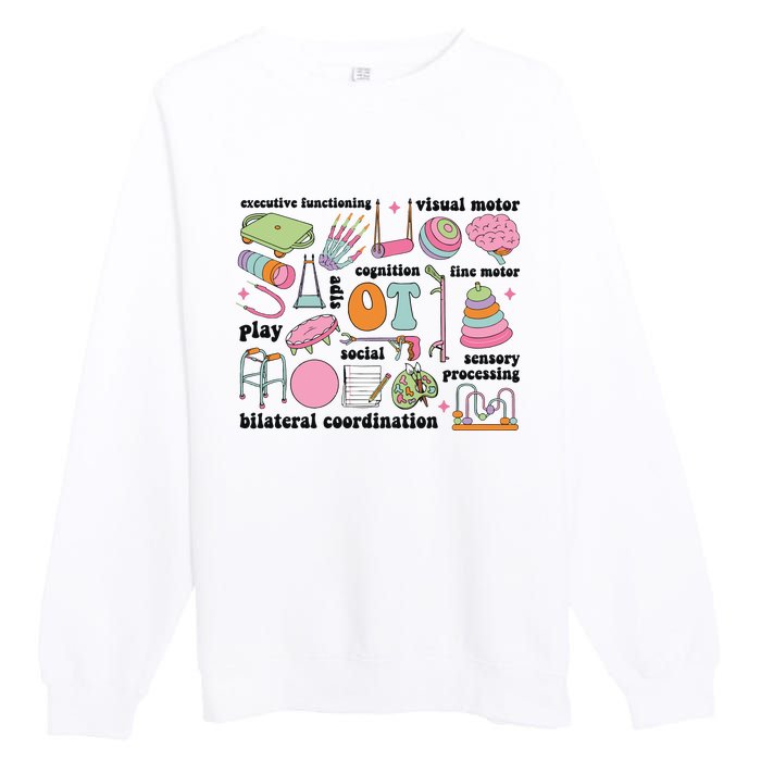 Occupational Therapy OT COTA Premium Crewneck Sweatshirt