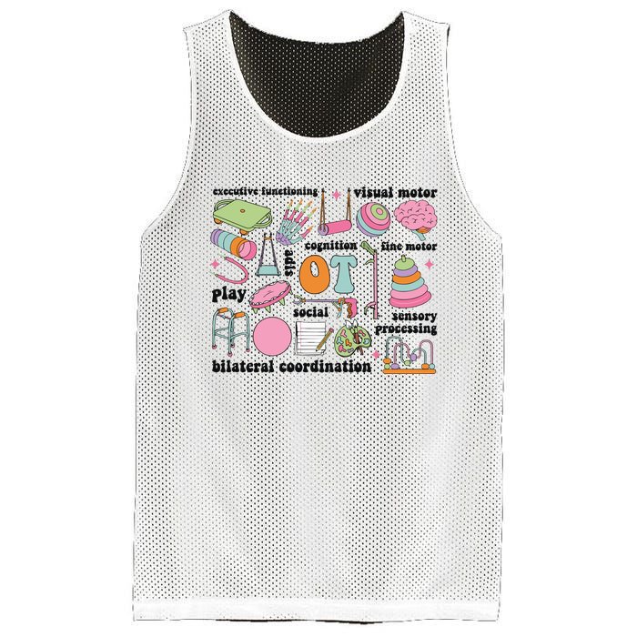 Occupational Therapy OT COTA Mesh Reversible Basketball Jersey Tank