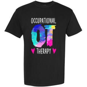 Occupational Therapist OTA Colorful Occupational Therapy Garment-Dyed Heavyweight T-Shirt