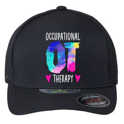 Occupational Therapist OTA Colorful Occupational Therapy Flexfit Unipanel Trucker Cap