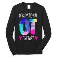 Occupational Therapist OTA Colorful Occupational Therapy Long Sleeve Shirt