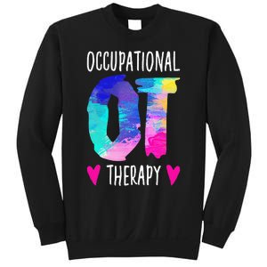 Occupational Therapist OTA Colorful Occupational Therapy Sweatshirt