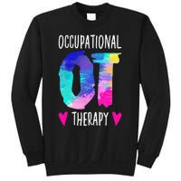 Occupational Therapist OTA Colorful Occupational Therapy Sweatshirt