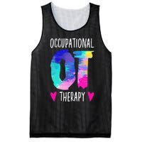 Occupational Therapist OTA Colorful Occupational Therapy Mesh Reversible Basketball Jersey Tank