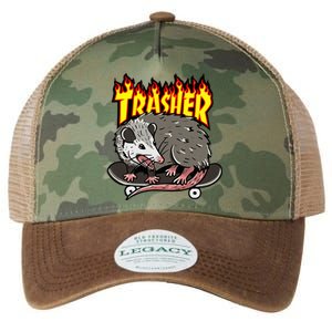 Opossum Trasher Legacy Tie Dye Trucker Hat