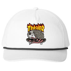 Opossum Trasher Snapback Five-Panel Rope Hat