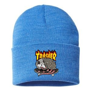 Opossum Trasher Sustainable Knit Beanie