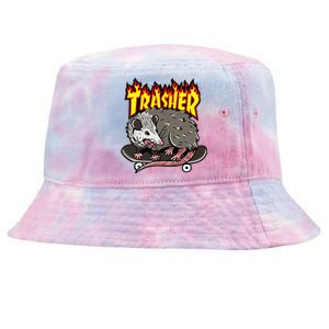 Opossum Trasher Tie-Dyed Bucket Hat